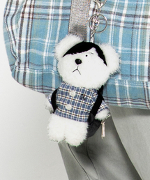 XTONZ（エクストーンズ）の「XTA113 ベナーディ人形キーホルダー (ホワイト)（キーケース/キーアクセサリー）」