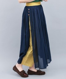 チチカカ（チチカカ）の「バイカラー　パンツスカート（その他パンツ）」