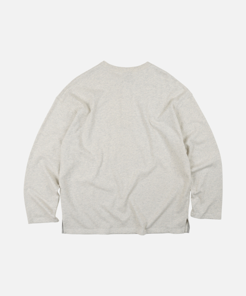 FRIZMWORKS(フリズムワークス)の「10S SOLID HENLEY NECK TEE _ OATMEAL(Tシャツ/カットソー・メンズ・その他・SMALL/MEDIUM/LARGE/X-LARGE)」の7枚目の写真