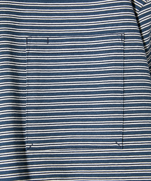 HORLISUN(ホーリーサン)の「Powell Long Sleeve Stripe T-shirt Evergreen(Tシャツ/カットソー・メンズ・その他・SMALL/MEDIUM/LARGE)」の4枚目の写真