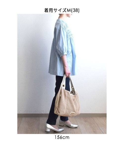 MK MICHEL KLEIN（エムケーミッシェルクラン）の「[洗える]ハイストレッチ細身シルエットパンツ（スラックス・レディース・ネイビー/ブラック・38）」の3枚目の写真