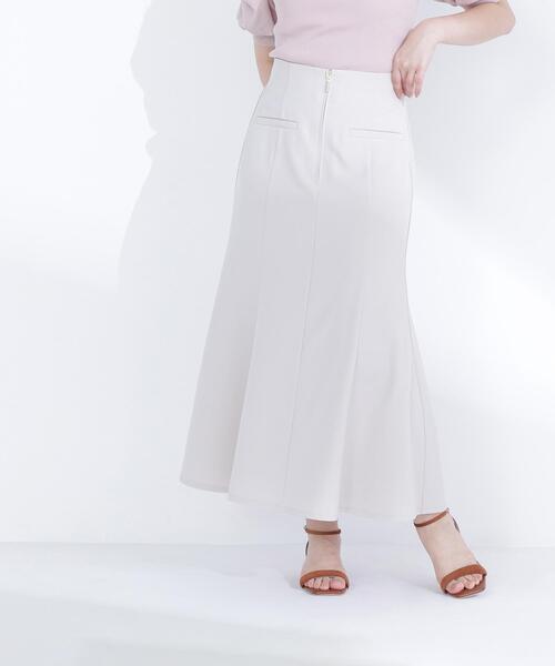 NATURAL BEAUTY BASIC(ナチュラルビューティーベーシック)の「【PS/低身長サイズ】フロントジップマーメイドスカート(スカート・レディース・ベージュ/ブラウン・P/S/MEDIUM)」の8枚目の写真