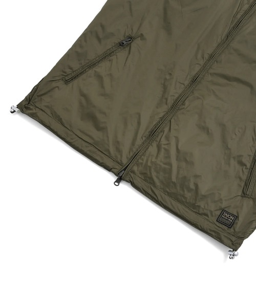 TAION（タイオン）の「【TAION(タイオン)】〈ユニセックス〉ノンダウン ミリタリー リバーシブル ハイネック ベスト（ベスト・メンズ・ダークオリーブ/ブラック/ダークグリーン系・2XL/XL/L/M/S/XS）」の6枚目の写真