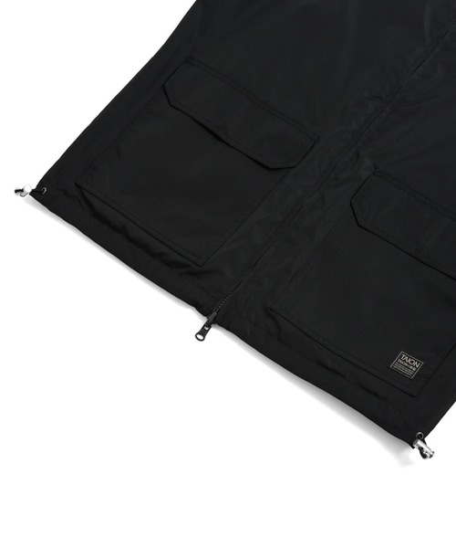 TAION（タイオン）の「【TAION(タイオン)】〈ユニセックス〉ノンダウン ミリタリー リバーシブル ハイネック ベスト（ベスト・メンズ・ダークオリーブ/ブラック/ダークグリーン系・2XL/XL/L/M/S/XS）」の7枚目の写真