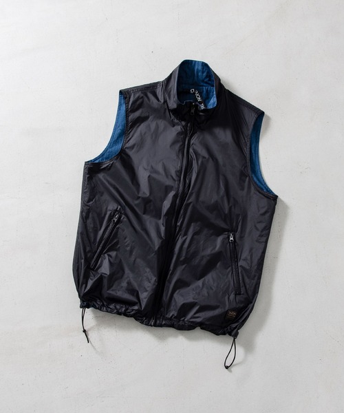 TAION（タイオン）の「【TAION(タイオン)】〈ユニセックス〉ノンダウン ミリタリー リバーシブル ハイネック ベスト（ベスト・メンズ・ダークオリーブ/ブラック/ダークグリーン系・2XL/XL/L/M/S/XS）」の16枚目の写真