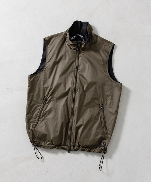 TAION（タイオン）の「【TAION(タイオン)】〈ユニセックス〉ノンダウン ミリタリー リバーシブル ハイネック ベスト（ベスト・メンズ・ダークオリーブ/ブラック/ダークグリーン系・2XL/XL/L/M/S/XS）」の18枚目の写真
