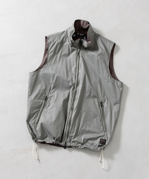 TAION（タイオン）の「【TAION(タイオン)】〈ユニセックス〉ノンダウン ミリタリー リバーシブル ハイネック ベスト（ベスト・メンズ・ダークオリーブ/ブラック/ダークグリーン系・2XL/XL/L/M/S/XS）」の20枚目の写真