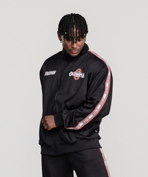 FREEDOM（フリーダム）の「オリンピアレタリングエンタイアメッシュカラージップアップ（ブラック）（その他アウター）」