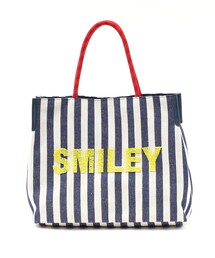 ＳＭＩＬＥＹ　ビーズ刺繍トートバッグ／Ａ４対応