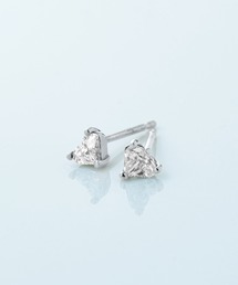 BEYOND COOL（ビヨンクール）の「「FLAWLESS HEART / フローレスハート」 ダイヤモンドピアス02 ペア　プラチナ/k18（ピアス（両耳用））」