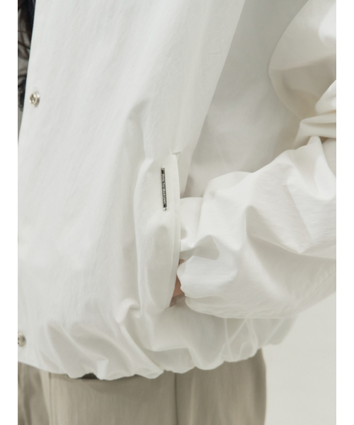 Sorry,Too Much Love（ソーリートゥーマッチラブ）の「Soft Air Short Coach Jacket_Ivory（ナイロンジャケット・レディース・その他・FREE）」の4枚目の写真