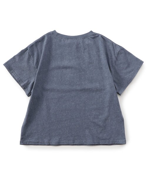 BREEZE（ブリーズ）の「【WEB限定】KUDOZ.B ステンシルプリント風半袖Tシャツ（Tシャツ/カットソー・キッズ・ブルー/グレー・90/100/110/120/130/140/150/160）」の16枚目の写真