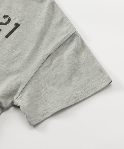 BREEZE（ブリーズ）の「【WEB限定】KUDOZ.B ステンシルプリント風半袖Tシャツ（Tシャツ/カットソー・キッズ・ブルー/グレー・90/100/110/120/130/140/150/160）」の4枚目の写真