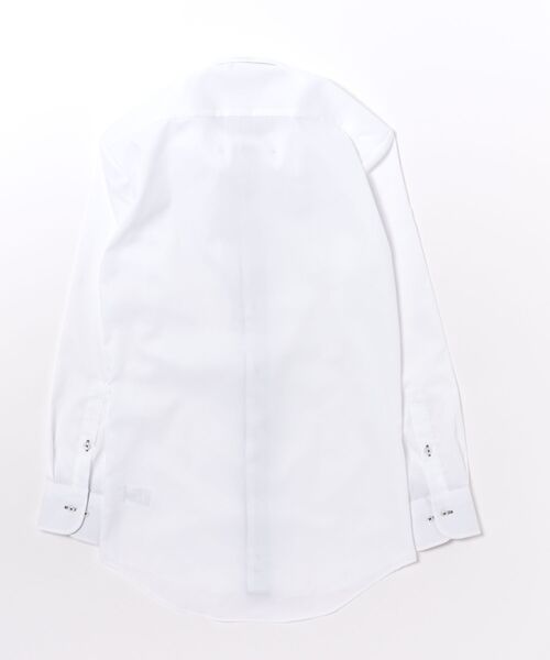TOKYO SHIRTS(トウキョウシャツ)の「【超形態安定】【吸水速乾】 形態安定ノンアイロン ボタンダウン 長袖ビジネスワイシャツ(ビジネスシャツ・メンズ・ホワイト・首回り43cm-裄丈82cm/首回り42cm-裄丈86cm/首回り42cm-裄丈82cm/首回り41cm-裄丈86cm/首回り41cm-裄丈82cm/首回り39cm-裄丈84cm/首回り39cm-裄丈80cm/首回り43cm-裄丈86cm/首回り37cm-裄丈84cm/首回り37cm-裄丈80cm)」の7枚目の写真