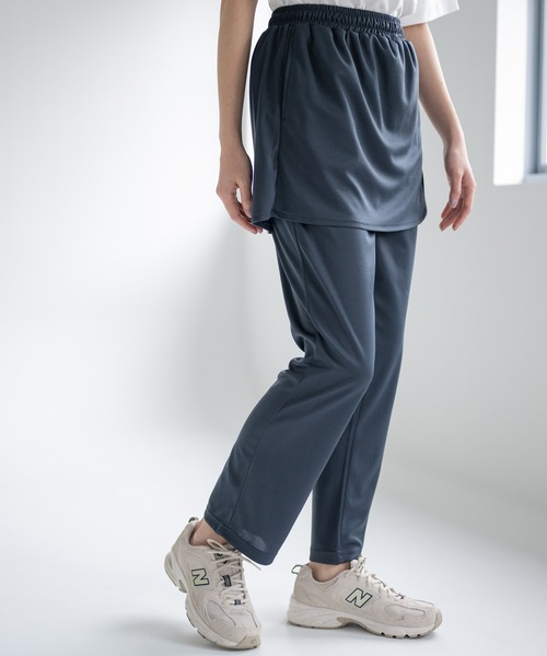 K-SWISS(ケースイス)の「【K-SWISS/ケースイス】フェイクスカートハニカムロングパンツ(その他パンツ・レディース・チャコールグレー/ブラック/ネイビー・MEDIUM/LARGE/X-LARGE)」の15枚目の写真