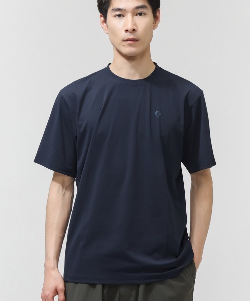 CONVERSE（コンバース）の「【別注】コンバース  AP EM SPLATTER TEE M 半袖Tシャツ 限定コラボ（Tシャツ/カットソー・メンズ・ブラック/ネイビー・LL/M/L）」の7枚目の写真