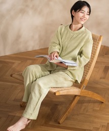 着る保湿クリーム（キルホシツクリーム）の「スタンドカラー長袖/上下パジャマ（ルームウェア/パジャマ）」