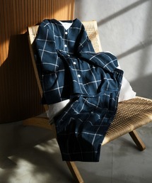 着る保湿クリーム（キルホシツクリーム）の「スタンドカラー長袖/上下パジャマ（ルームウェア/パジャマ）」