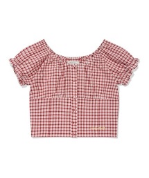 WOMEN'S SHIRRING PUFF BLOUSE