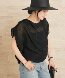 plage | ENRICA / エンリカ SHEER ブラウス(シャツ/ブラウス)
