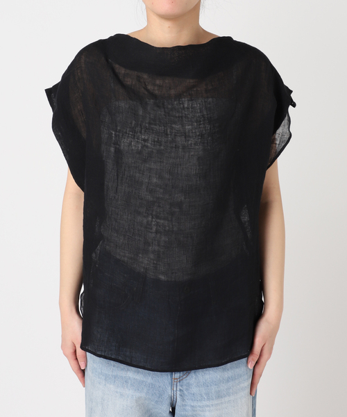 plage（プラージュ）の「ENRICA / エンリカ SHEER ブラウス（シャツ/ブラウス・レディース・ブラック/ホワイト・FREE）」の21枚目の写真