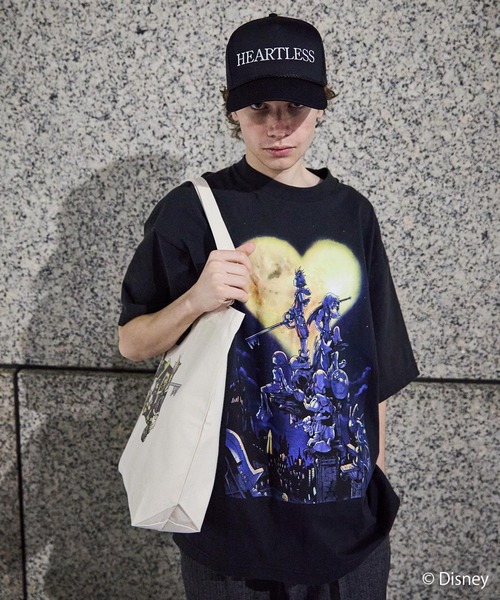 Subciety（サブサエティ）の「KINGDOM HEARTS / HEARTLESS / trucker cap（キャップ・メンズ・ブラック・FREE）」の2枚目の写真