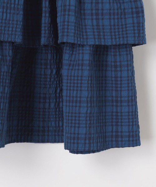 GLOBAL WORK（グローバルワーク）の「2WAYアソートロングスカート/659889（スカート・キッズ・ネイビー/チェック・160cm/150cm/140cm/130cm）」の13枚目の写真