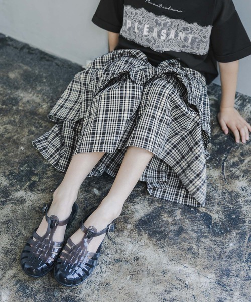 GLOBAL WORK(グローバルワーク)の「2WAYアソートロングスカート/659889(スカート・キッズ・ネイビー/チェック・160cm/150cm/140cm/130cm)」の22枚目の写真