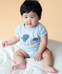BEAMS mini | ベビー アニマル ロンパース 2026SS (70～80cm)(ロンパース)