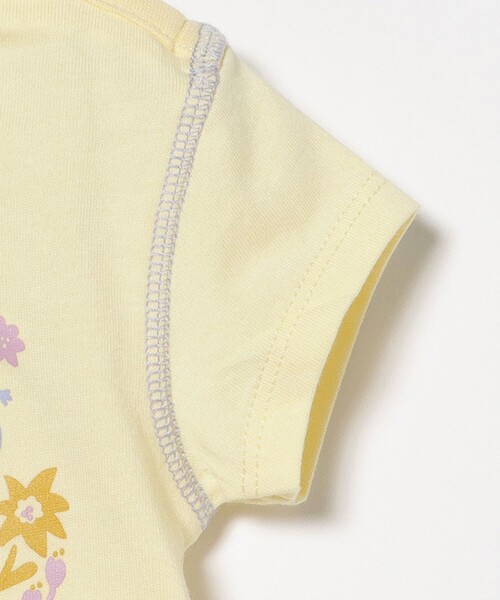 BEAMS mini（ビームスミニ）の「ベビー アニマル ロンパース 2026SS (70～80cm)（ロンパース・キッズ・イエロー系その他3/サックスブルー・70/80）」の13枚目の写真