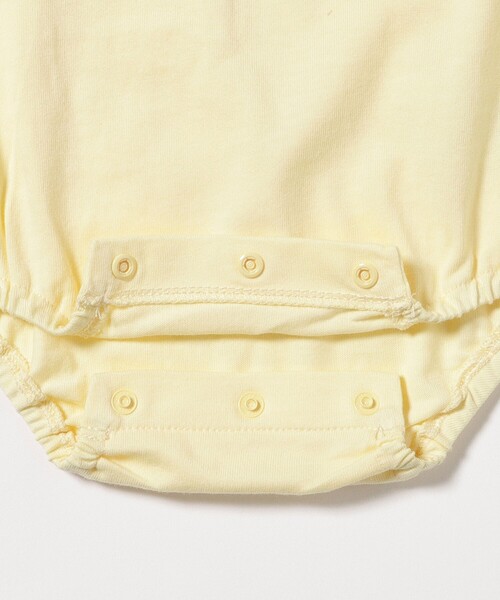 BEAMS mini（ビームスミニ）の「ベビー アニマル ロンパース 2026SS (70～80cm)（ロンパース・キッズ・イエロー系その他3/サックスブルー・70/80）」の15枚目の写真