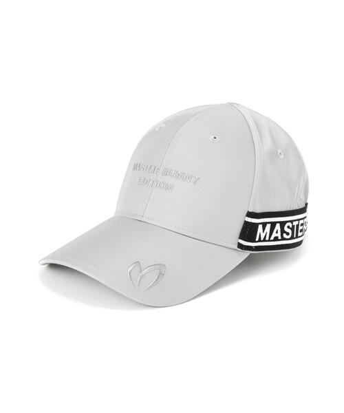 MASTER BUNNY EDITION(マスターバニーエディション)の「ロゴJQゴム ツバ長CAP(キャップ・メンズ・ホワイト/ブラック/グレー・FREE)」の1枚目の写真