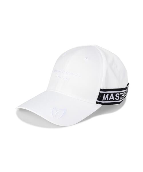 MASTER BUNNY EDITION(マスターバニーエディション)の「ロゴJQゴム ツバ長CAP(キャップ・メンズ・ホワイト/ブラック/グレー・FREE)」の2枚目の写真