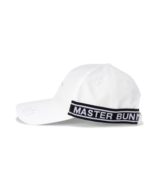 MASTER BUNNY EDITION(マスターバニーエディション)の「ロゴJQゴム ツバ長CAP(キャップ・メンズ・ホワイト/ブラック/グレー・FREE)」の4枚目の写真