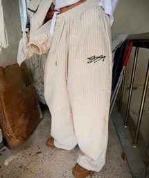 Dalfwin（ダールフィン）の「韓国ファッション 【セットアップ可能】aosロゴナイロンワイドパンツ（その他パンツ）」