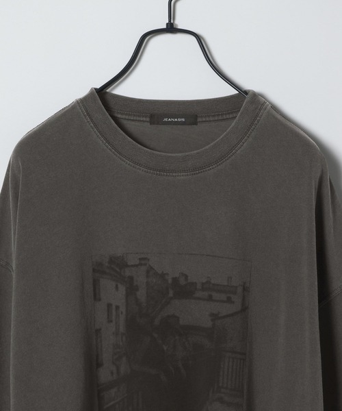 JEANASIS(ジーナシス)の「vintage nostalgic graphic print TEE/683775(Tシャツ/カットソー・レディース・ホワイト系その他/ブラック系その他/イエロー系その他・MEDIUM/LARGE)」の13枚目の写真