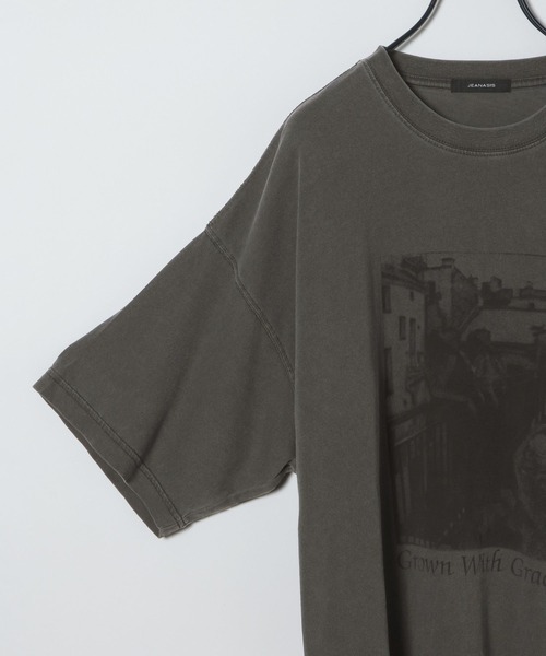 JEANASIS(ジーナシス)の「vintage nostalgic graphic print TEE/683775(Tシャツ/カットソー・レディース・ホワイト系その他/ブラック系その他/イエロー系その他・MEDIUM/LARGE)」の12枚目の写真