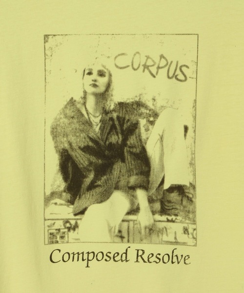 JEANASIS(ジーナシス)の「vintage nostalgic graphic print TEE/683775(Tシャツ/カットソー・レディース・ホワイト系その他/ブラック系その他/イエロー系その他・MEDIUM/LARGE)」の4枚目の写真