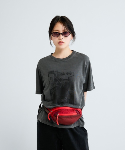 JEANASIS(ジーナシス)の「vintage nostalgic graphic print TEE/683775(Tシャツ/カットソー・レディース・ホワイト系その他/ブラック系その他/イエロー系その他・MEDIUM/LARGE)」の20枚目の写真