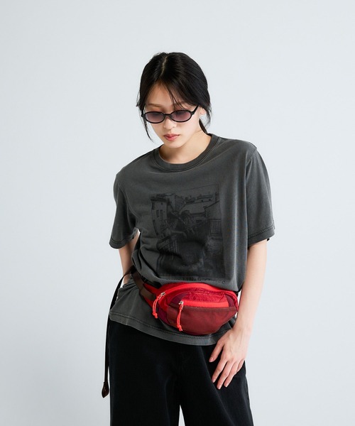 JEANASIS(ジーナシス)の「vintage nostalgic graphic print TEE/683775(Tシャツ/カットソー・レディース・ホワイト系その他/ブラック系その他/イエロー系その他・MEDIUM/LARGE)」の21枚目の写真