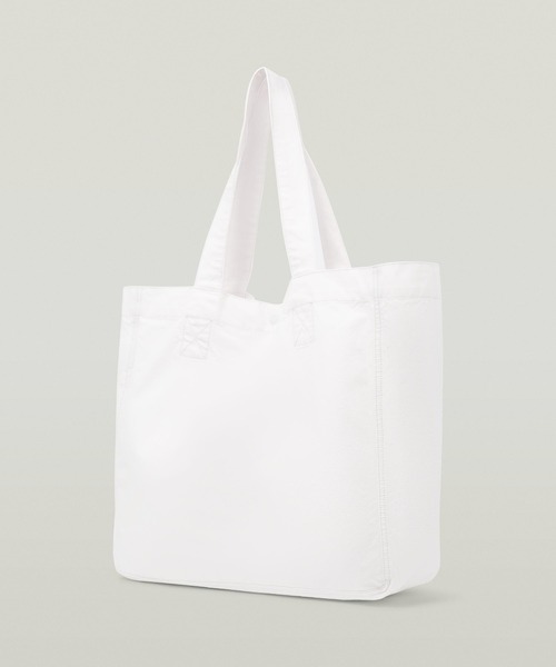 G-STAR（ジースター）の「Big Tote Bag/ビッグサイズカラーデニムウォッシュド加工トートバッグ（トートバッグ・メンズ・ホワイト系その他・ONE SIZE）」の2枚目の写真