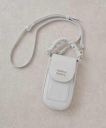 Chico（チコ）の「ギャザーハンドルフラップデザインスマホポーチ（その他小物）」