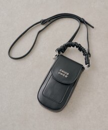 Chico（チコ）の「ギャザーハンドルフラップデザインスマホポーチ（その他小物）」