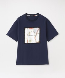LOVELESS（ラブレス）の「スカーフトリミングTシャツ（Tシャツ/カットソー）」