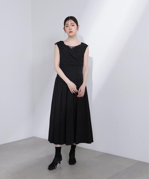 PROPORTION BODY DRESSING(プロポーションボディドレッシング)の「<L>チュールレイヤードレディーワンピース / 1216140416(ワンピース・レディース・グレー/ブラック・MEDIUM/P/S/SMALL)」の2枚目の写真