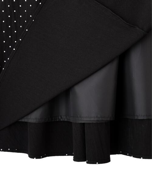 PROPORTION BODY DRESSING(プロポーションボディドレッシング)の「<L>チュールレイヤードレディーワンピース / 1216140416(ワンピース・レディース・グレー/ブラック・MEDIUM/P/S/SMALL)」の13枚目の写真