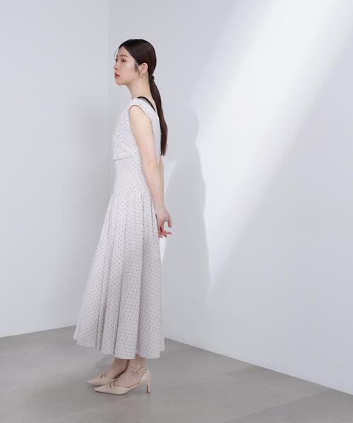 PROPORTION BODY DRESSING(プロポーションボディドレッシング)の「<L>チュールレイヤードレディーワンピース / 1216140416(ワンピース・レディース・グレー/ブラック・MEDIUM/P/S/SMALL)」の5枚目の写真