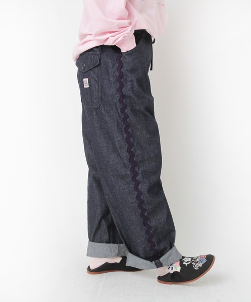 RNA(アールエヌエー)の「R4406 PINKMOTEL ウェーブテープパンツ(その他パンツ・レディース・ワンウォッシュ/グレー・MEDIUM)」の11枚目の写真