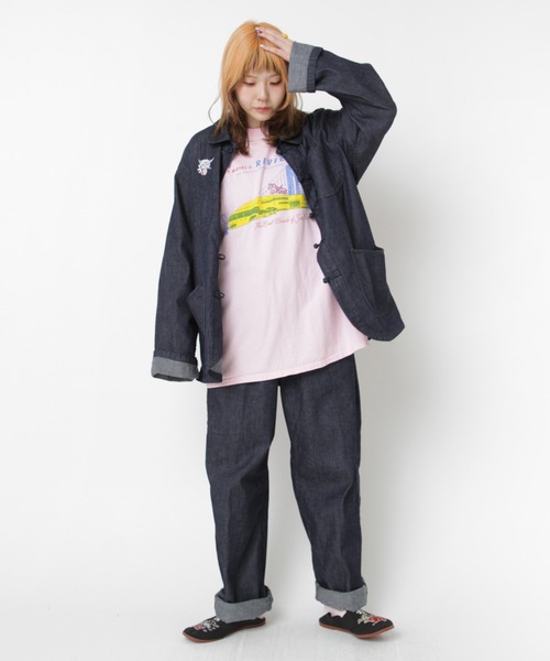 RNA(アールエヌエー)の「R4406 PINKMOTEL ウェーブテープパンツ(その他パンツ・レディース・ワンウォッシュ/グレー・MEDIUM)」の17枚目の写真