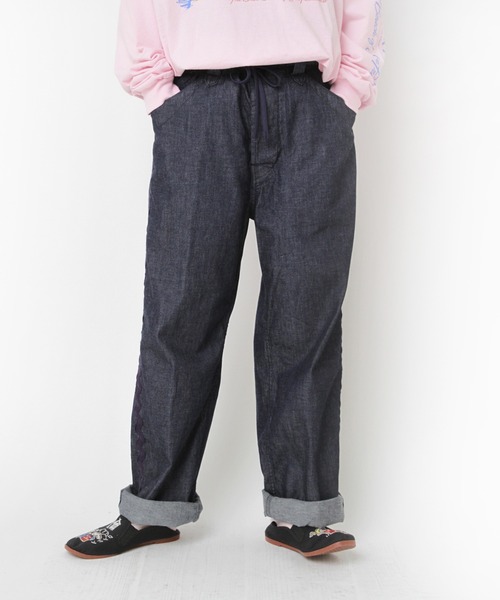 RNA(アールエヌエー)の「R4406 PINKMOTEL ウェーブテープパンツ(その他パンツ・レディース・ワンウォッシュ/グレー・MEDIUM)」の10枚目の写真